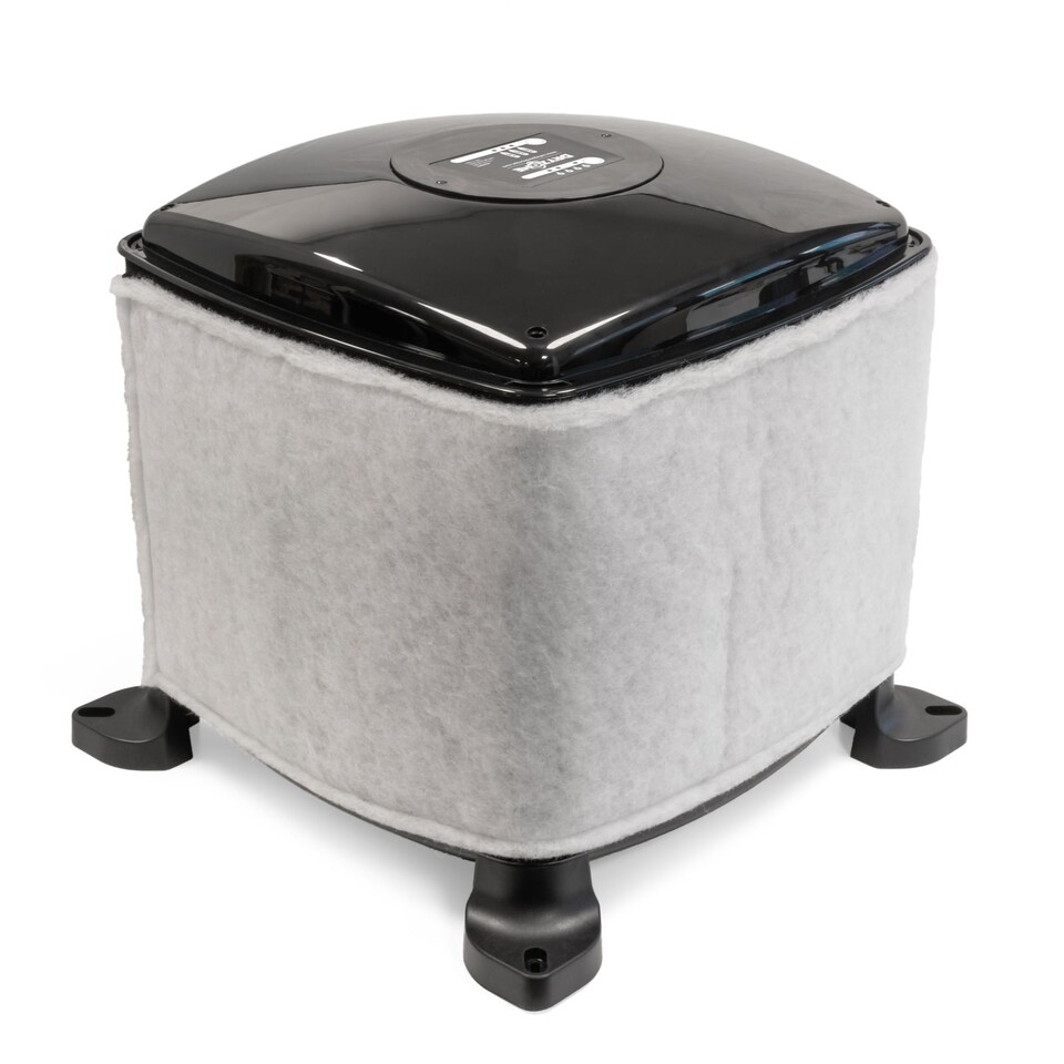 image 1 of Dryzone Loft Cube Quiet PIV Unit with Heater - Whole-House Positive Input Ventilation Kit for 1-5 Bedroom Homes