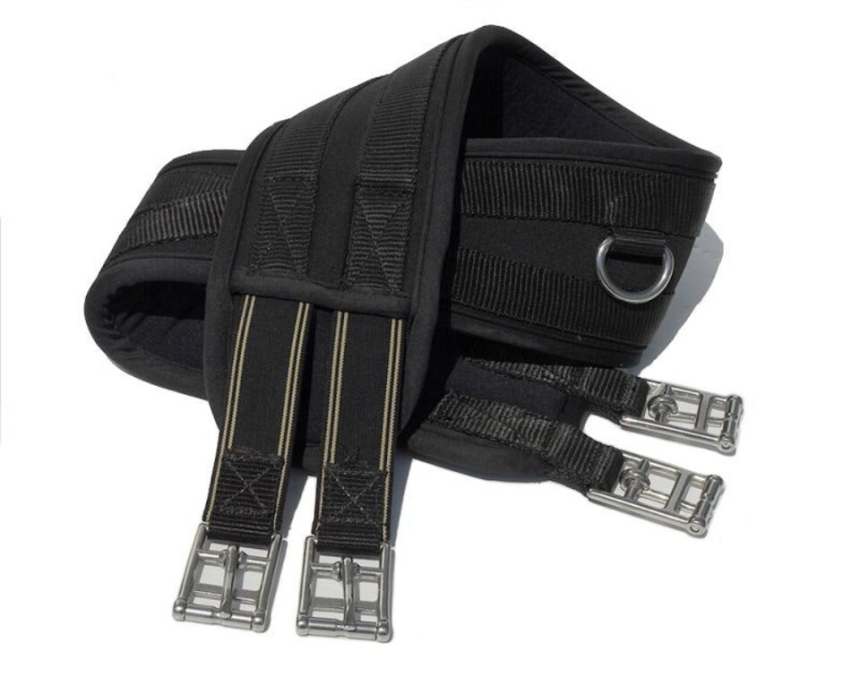 image 1 of Rhinegold Memory Foam Girth Black | Colour: Black
Size: 48 Inch