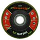 image 3 of 80 Grit Flap Discs Sanding Grinding Rust Removing For 4-1/2" Angle Grinders 10pc