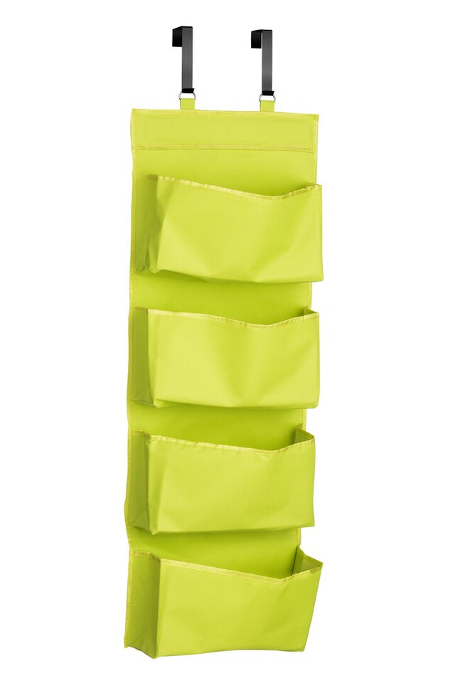 image 1 of Verti Over Door Lime Green Hanging Organiser