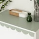 image 4 of Sticky Back Plastic Matt Sage Green Plain Kitchen Self-adhesive Vinyl Wrap for Cupboards, Doors and Furniture 67.5cm x 5m - d-c-fix