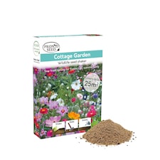 Pronto Seed Wildflower Cottage Garden Seed Shaker - 25m2 Garden Flower Seeds | Multi | Cottage Garden 25m2 | 1