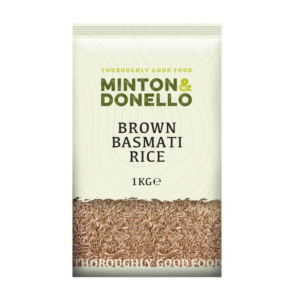 image 1 of Minton & Donello Brown Basmati Rice 6 x 1Kg