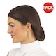 image 1 of Equi-Net Womens/Ladies Harpley Heavyweight Hair Net (Pack of 2) - Medium Brown - One Size Brown