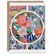 image 1 of Edouard Benedictus Art Card Floral Art Deco Pattern