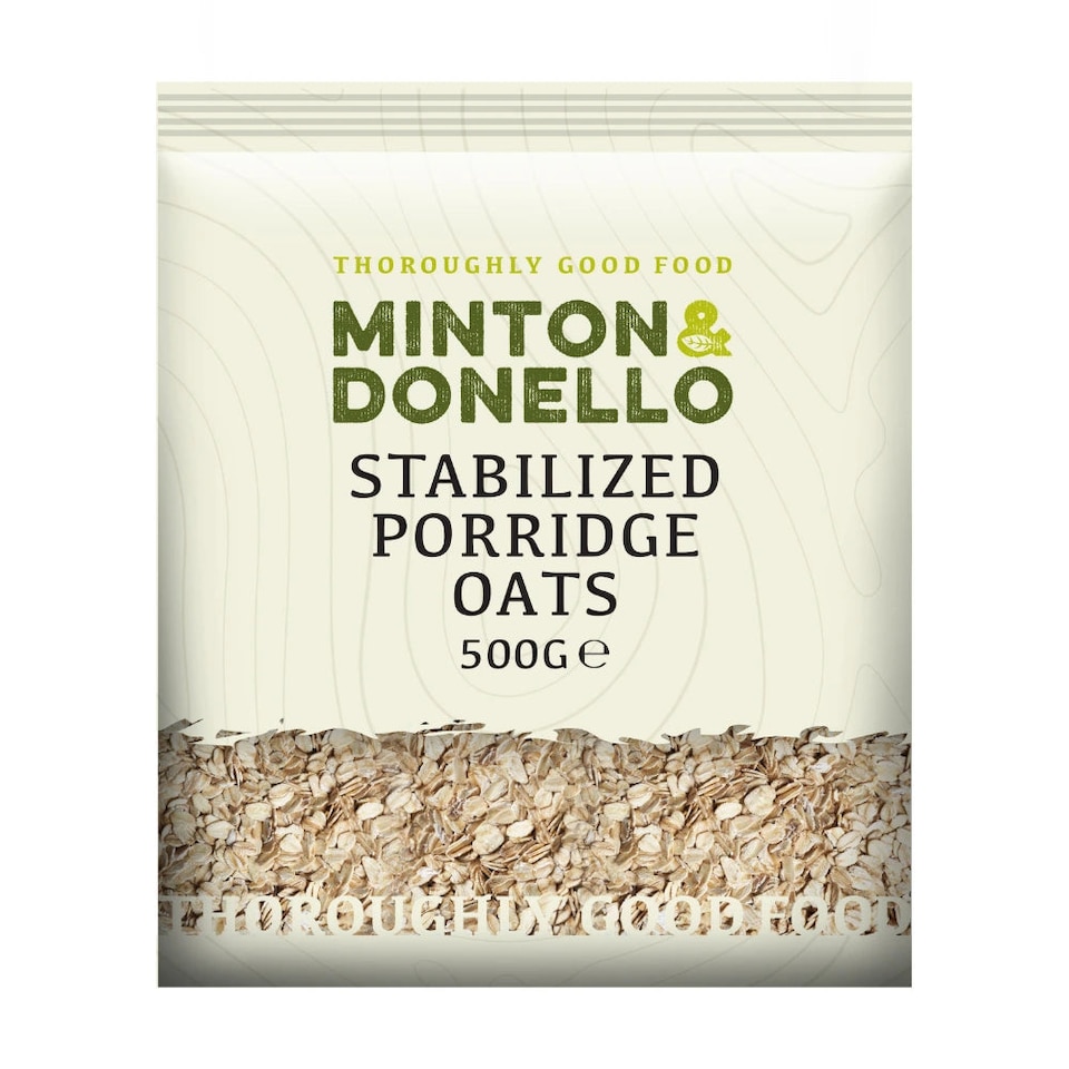 image 1 of Minton & Donello Stabilised Porridge Oats 6 x 500g | Multi