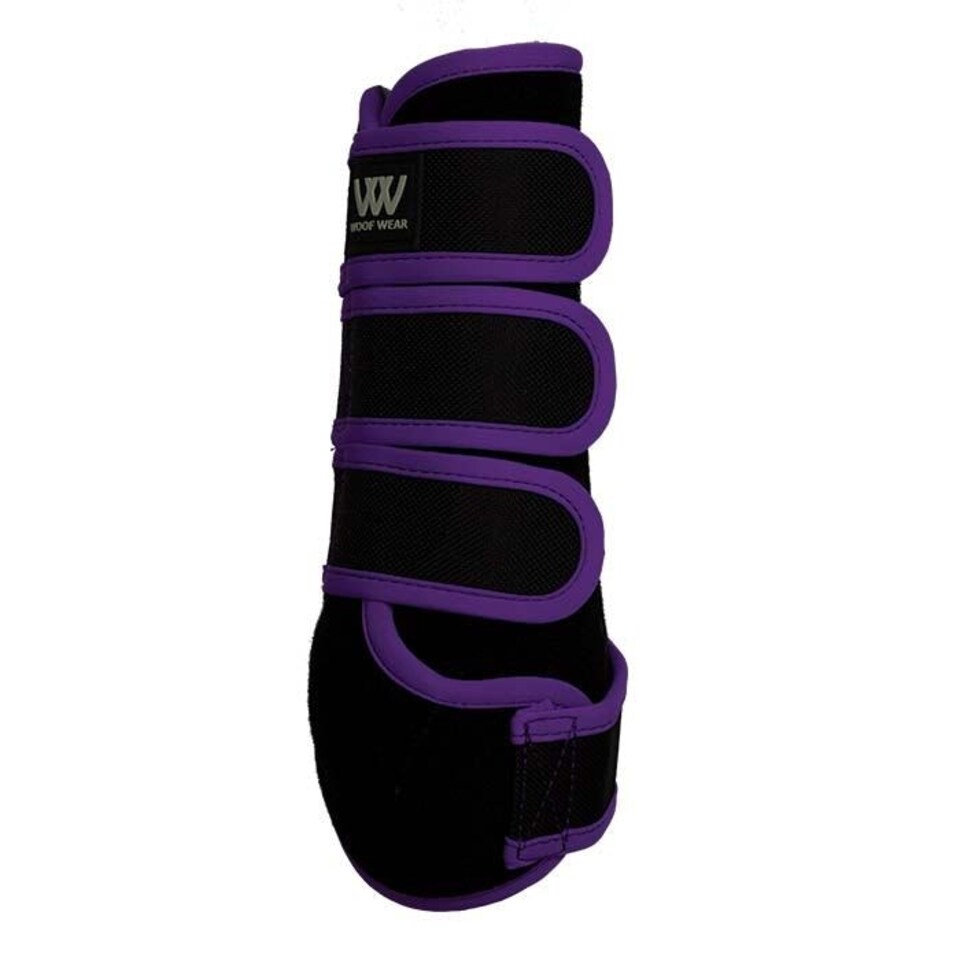 image 1 of Woof Wear Training Wrap Black | Size: Medium
Colour: Black/Ultra Violet
