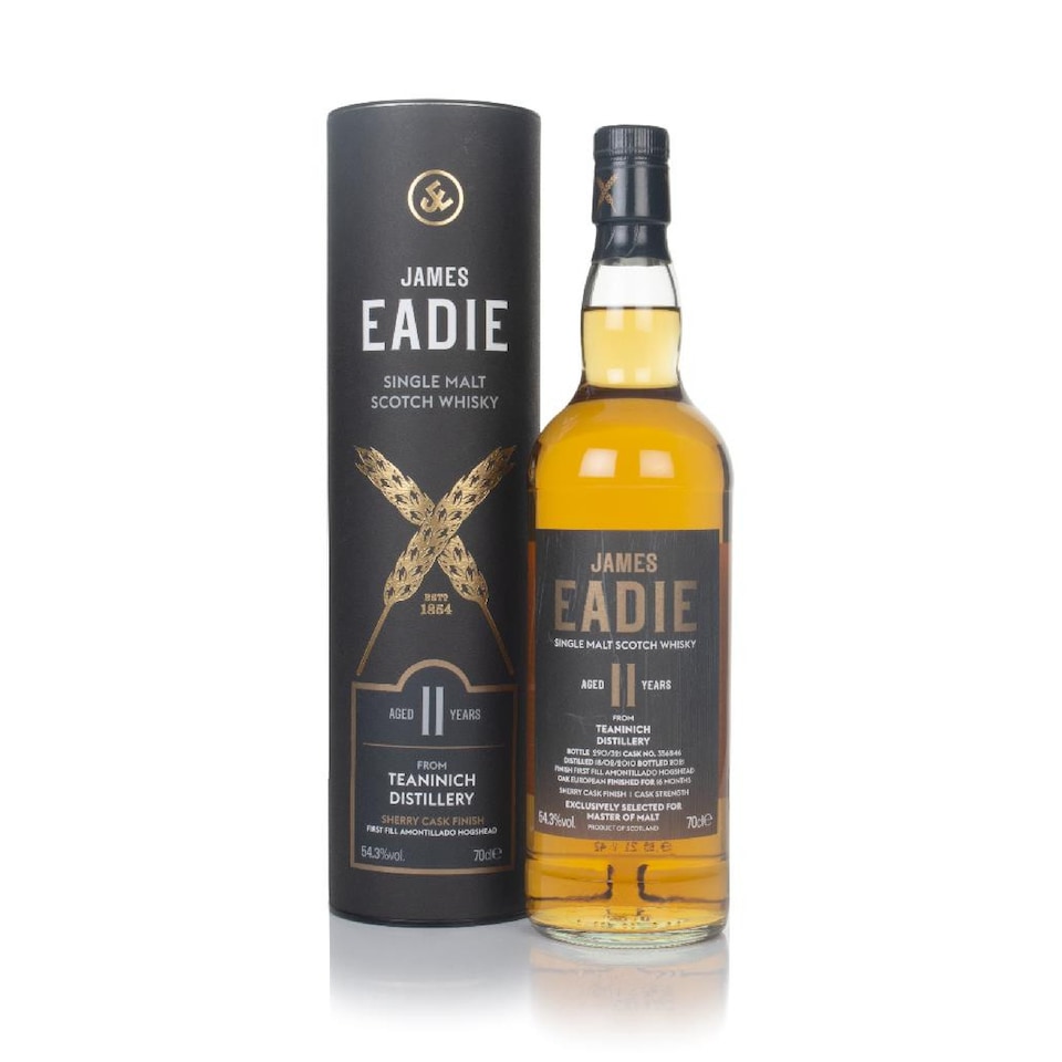 image 1 of Teaninich 11 Year Old 2010 cask 356846 - James Eadie Master of Malt Exclusive | Clear