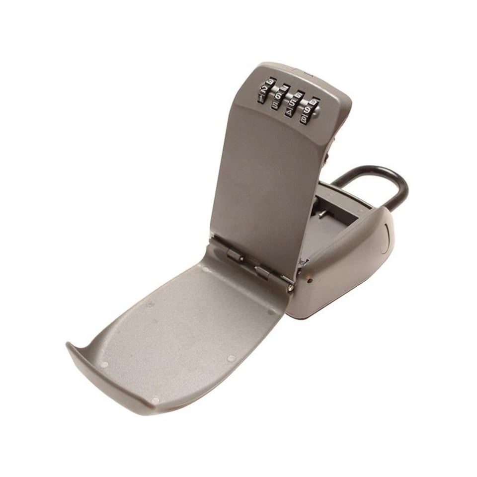 image 1 of Master Lock 5414e Portable Shackled Combination Reinforced Security Key Lock Box - Multi Colour - One Size | Multi