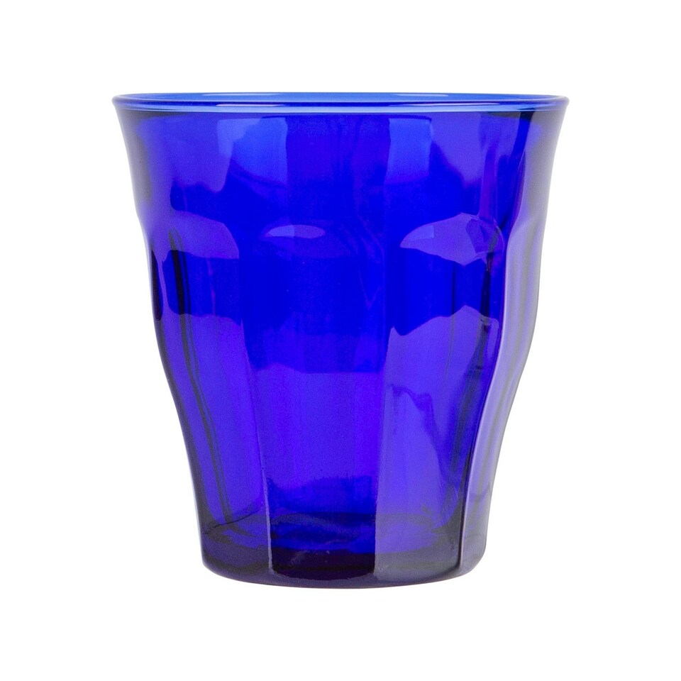 image 1 of Duralex Picardie Glass Tumblers - 250ml - Sapphire - Pack of 6 Blue