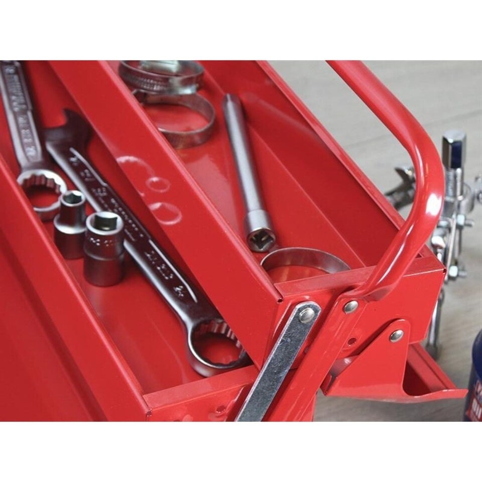 image 1 of Faithfull Cantilever Toolbox - Multi Colour - 40cm (16in) | Multi