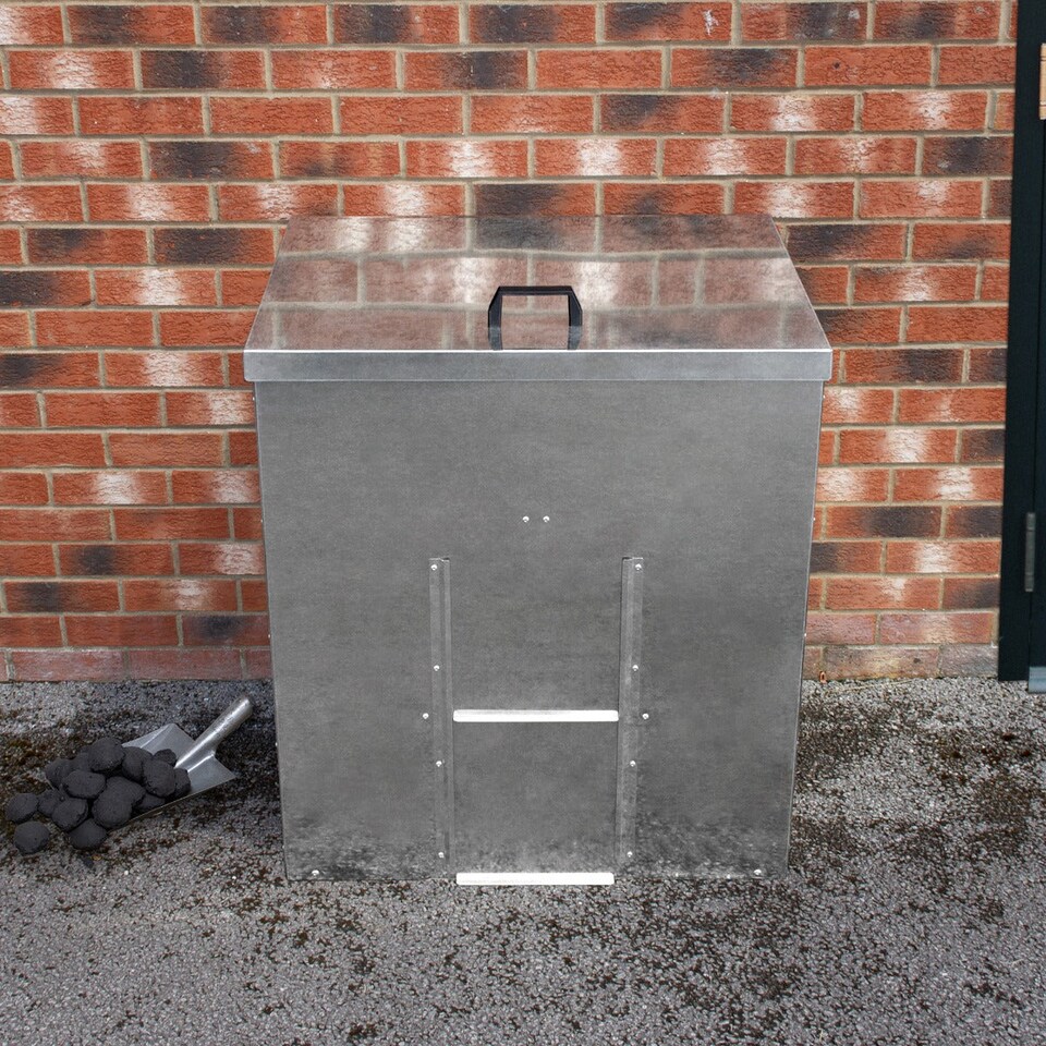 image 1 of Galvanised Coal Bunker - 350kg