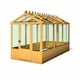 image 2 of Holkham 6 x 12 Greenhouse - Timber - L357 x W190.3 x H237.3 cm