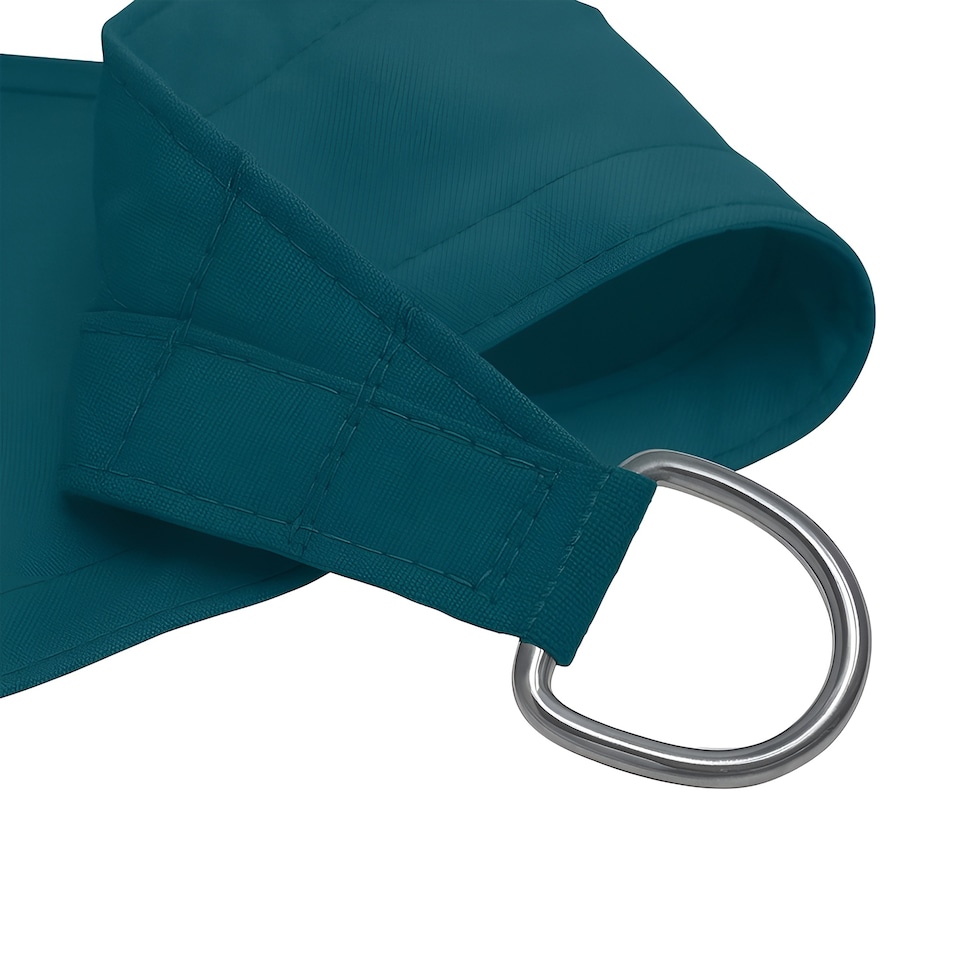 image 1 of 5m Triangle Waterproof Dark Teal Sun Shade Sail