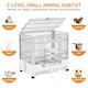 image 6 of Yaheetech Small Animal Cage Habitat On Wheel
