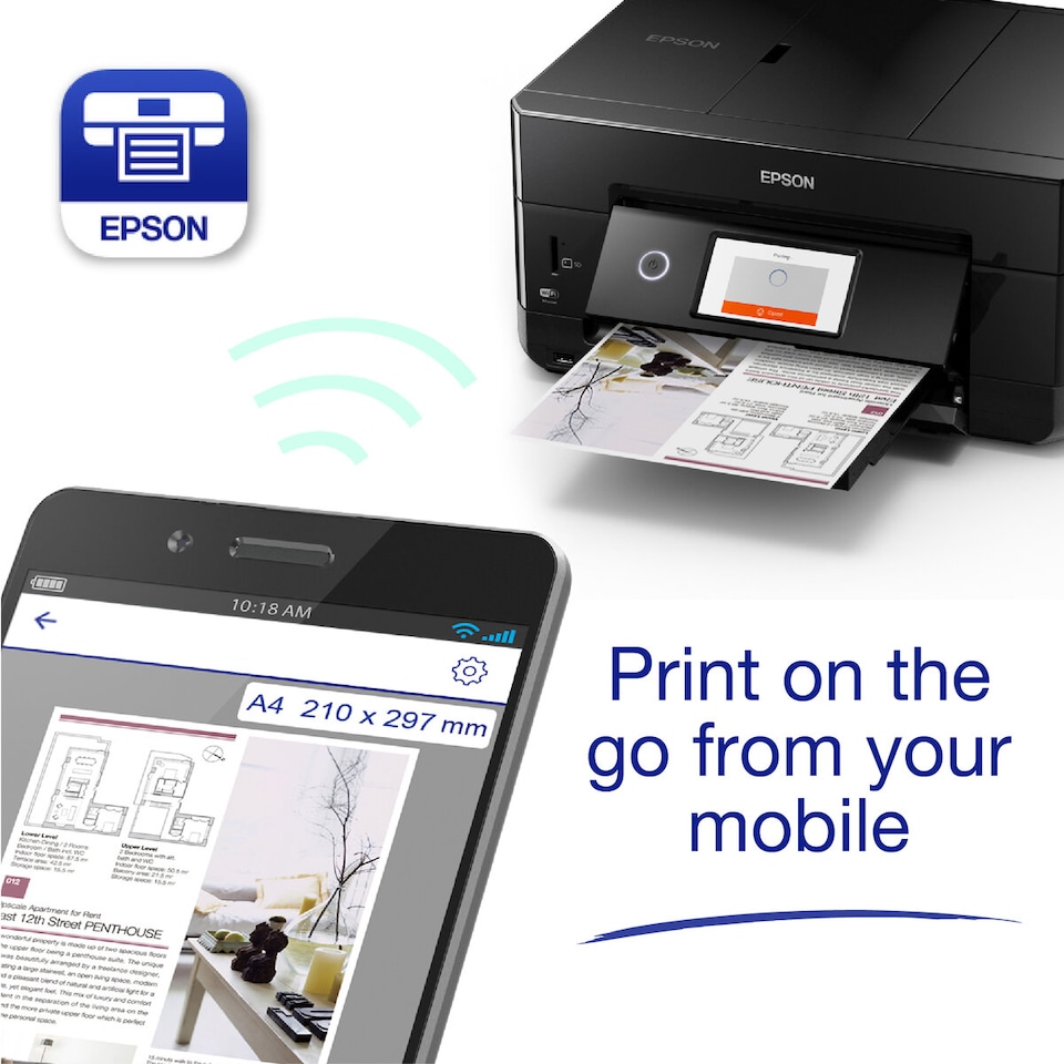 image 1 of Epson Expression Premium XP-7100 Multifunction Inkjet Printer