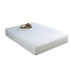 image 1 of Grey Collection Straight Line Mattress - Memory Foam  & Open Coil Spring Support | White | Short Single