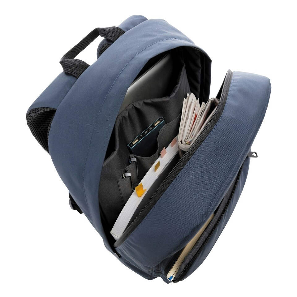 image 1 of XD Xclusive Impact Basic RPET Aware Laptop Backpack - Navy - One Size Blue