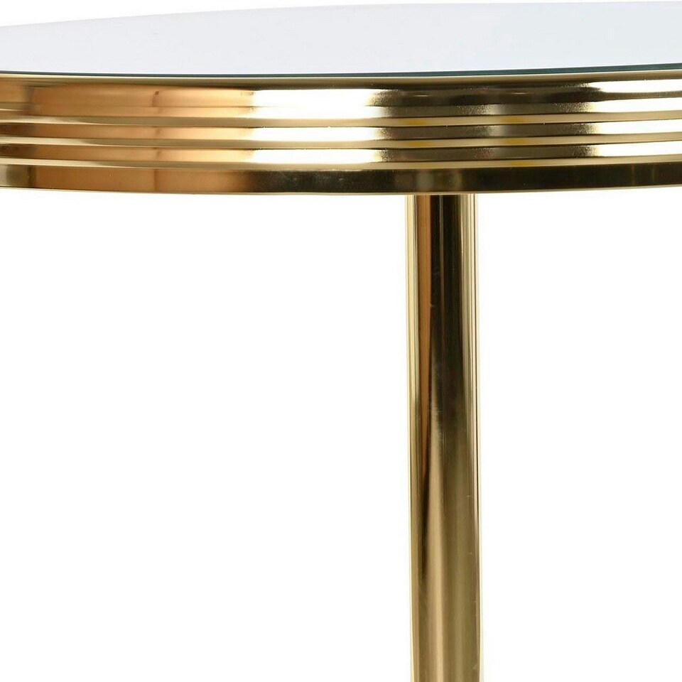 image 1 of Side table DKD Home Decor Mirror Golden Brass (42,5 x 42,5 x 49 cm) N/A