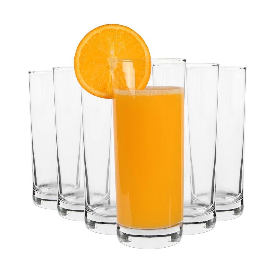 image 1 of Argon Tableware Classic Highball Glasses - 360ml - Clear - Pack of 6 Clear
