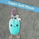 image 5 of Nail Polish Soft Toy Cute Plushie Huggable Cuddly Stuffed Toy 18cm Blue