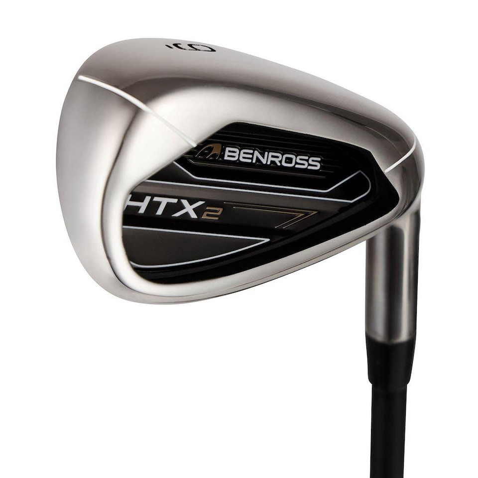 image 1 of Benross HTX2 Gold Graphite 11 Piece Golf Stand Bag Package Set