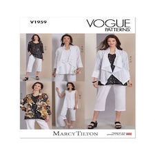 Vogue 1959 Paper Sewing Pattern – Women’s Jackets, Tops, Tunics & Trousers, Size B5 (8–10–12–14–16), Advanced