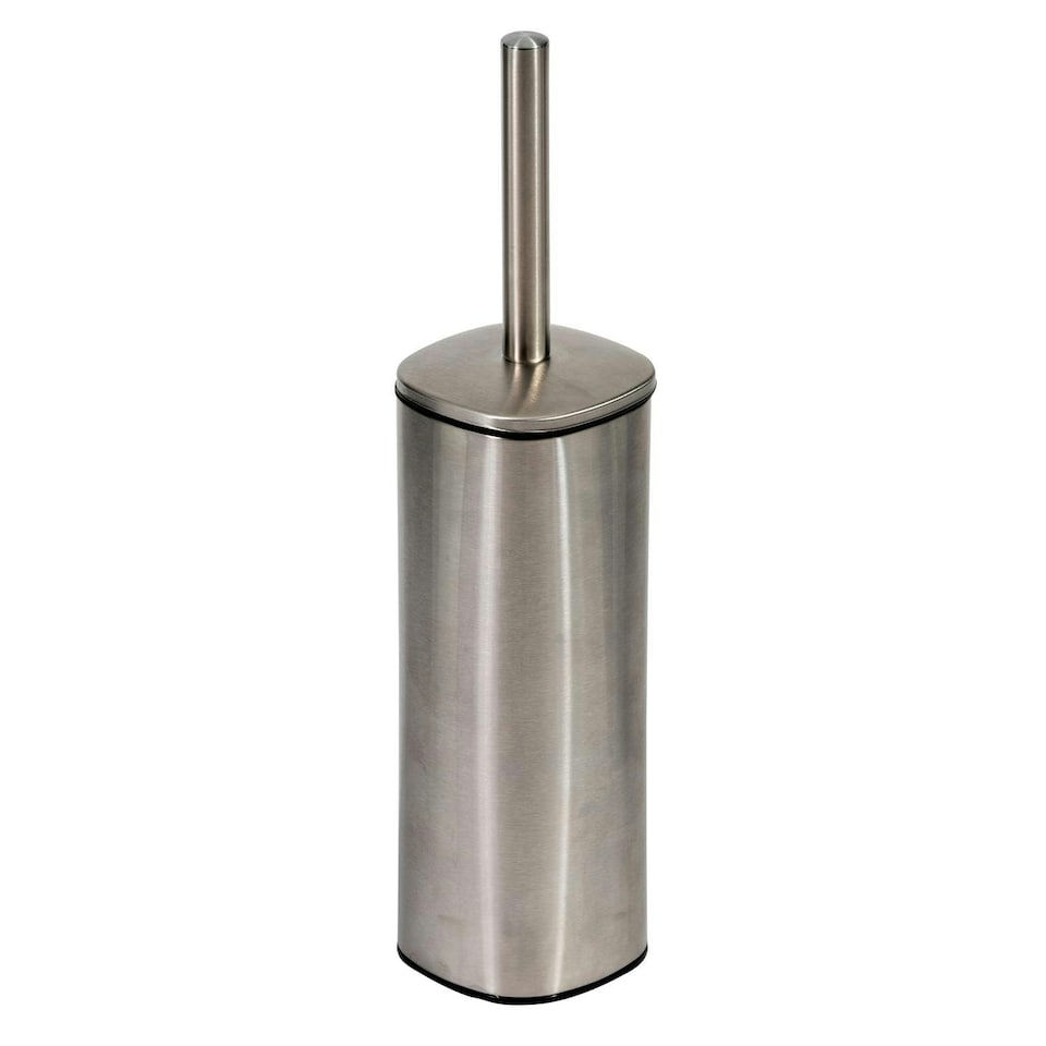 image 1 of Showerdrape Capri Stainless Steel Satin Toilet Brush & Holder