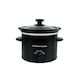 image 1 of Hamilton Beach 'The Mighty Mini' 1.8L Black Slow Cooker