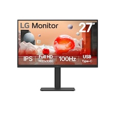 LG 27BA650-B.AEK 27-Inch IPS Full HD 100 Hz Height Adjustable Built in Speakers USB-