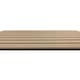 image 2 of PVC Duckboard Non-Slip Shower Mat - 61cm x 43cm | Cream | Beige