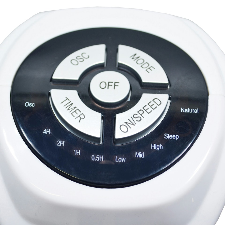 image 1 of Igenix DF0035T Tower Fan, Oscillating, 7.5 Hour Timer, 29 Inch, White