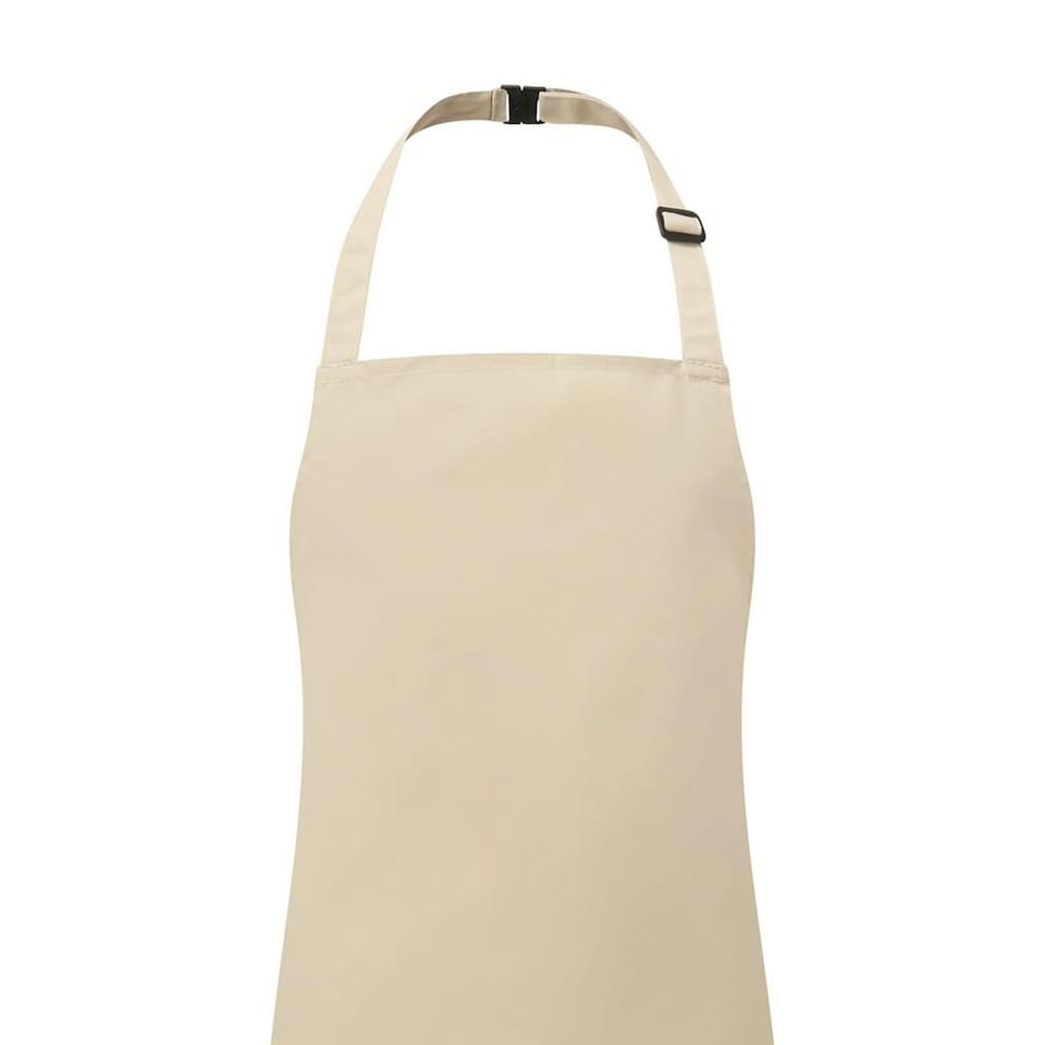 image 1 of Premier Childrens/Kids Bib Apron (Pack of 2) - Natural - Junior