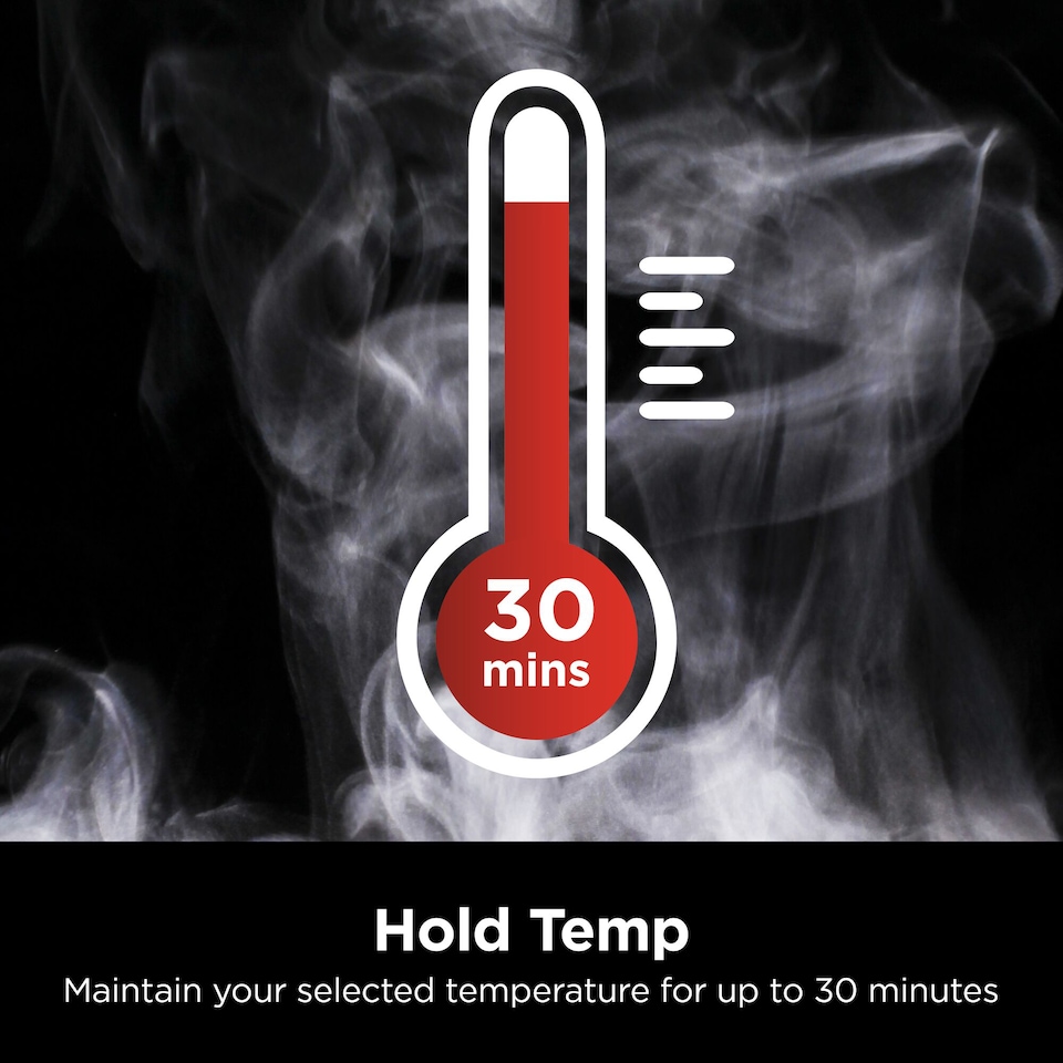 image 1 of Ninja Perfect Temperature Kettle with 6 Pre Set Temperatures Stainless Steel KT201UK