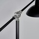 image 1 of ValueLights Civic Matte Black Floor Lamp and LED Bulb