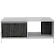 image 4 of Core Products Dallas White Coffee Table With Drawer, H40.0cm x W92.5cm x D55.0cm White