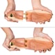 image 6 of Shoe Stretcher - 3 pairs, cedar wood and brass, absorbs moisture, for women and men | Brown | brown | 39-41 | 3