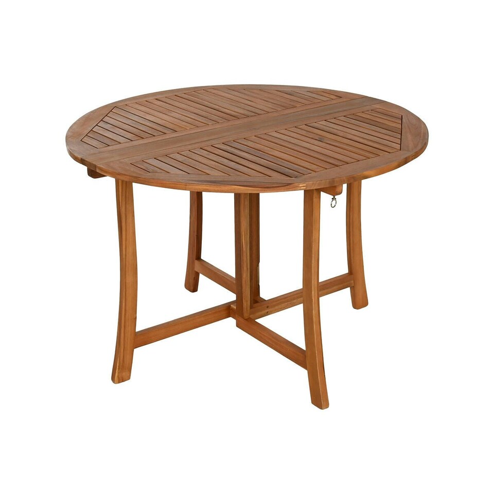image 1 of Dining Table Home ESPRIT Brown Natural Acacia 110 x 110 x 74 cm N/A
