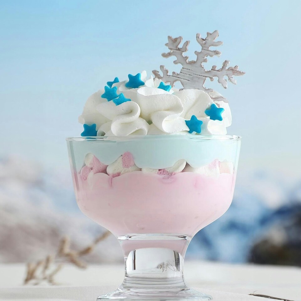 image 1 of LAV Destina Glass Ice Cream Bowls - 285ml - Pack of 6 Clear