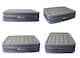 image 2 of Alivio Inflatable Single Air Bed With Built-In Pump - Air Mattress | Grey | Single