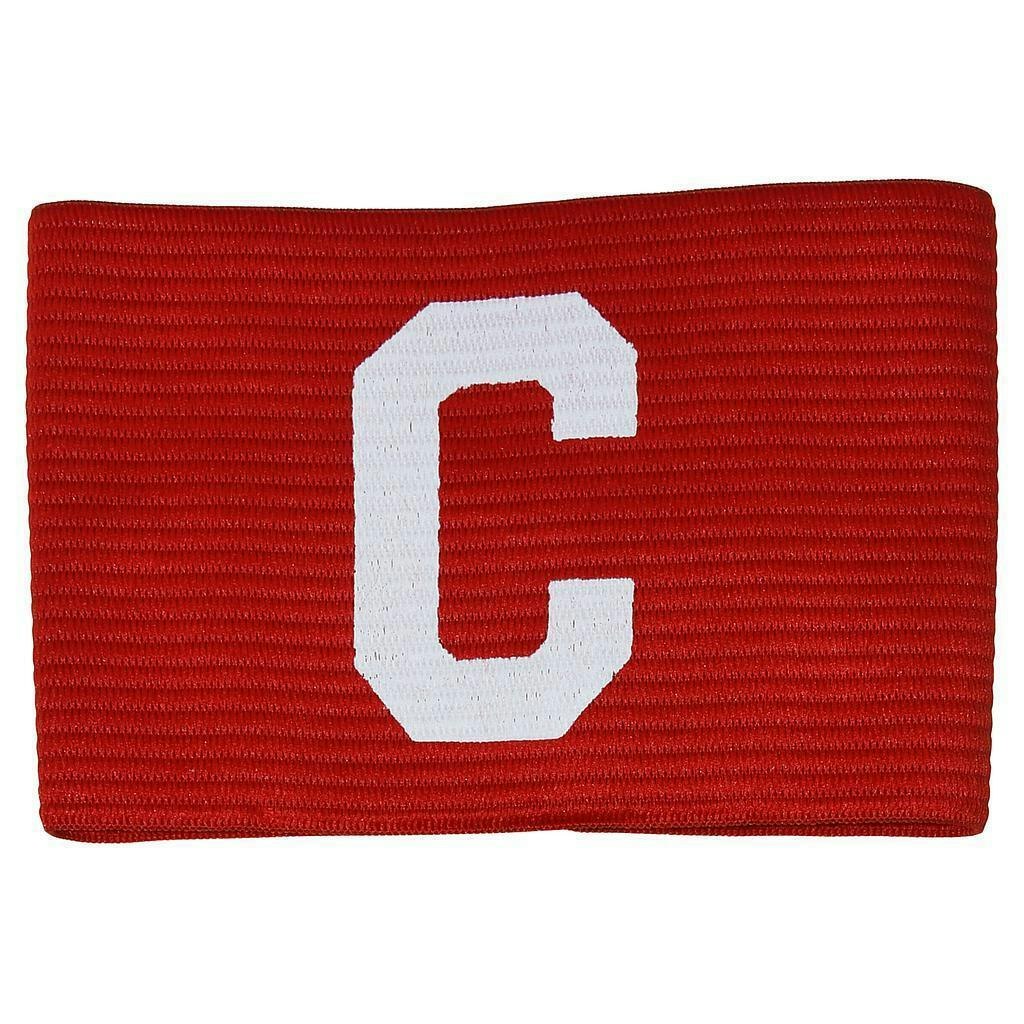 Precision Childrens/Kids Big C Captains Armband - Red - One Size