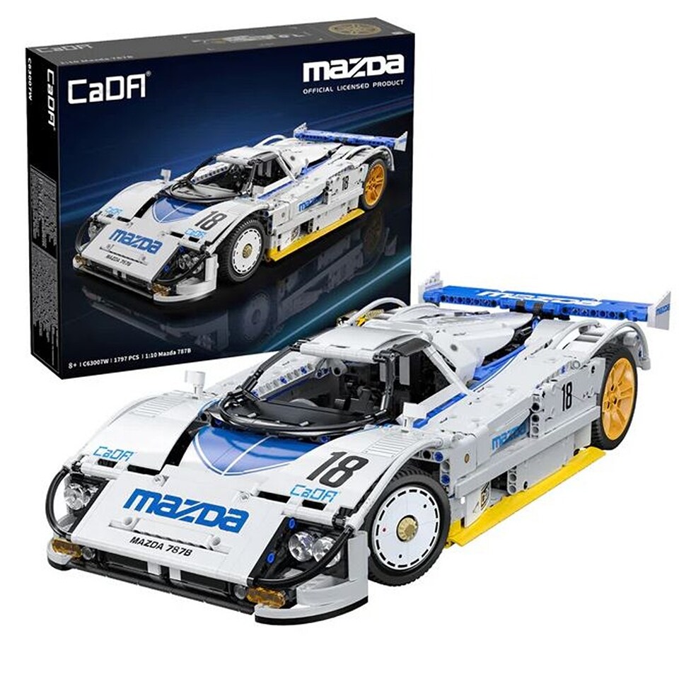 image 1 of CaDA Mazda 787B Race Car 1:10 Model Kit