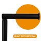 image 6 of 2 in 1 Toilet Paper Holder Black Bathroom Free Standing Tissue Roll Storage Rack