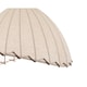 image 5 of Natural Linen Oatmeal Beige Pendant Light Shade with Linking Rope | Brown