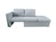 image 7 of The Brenta 2 Seater Slide Storage Sofa in Grey, Silver or Navy | Silver | One Size
