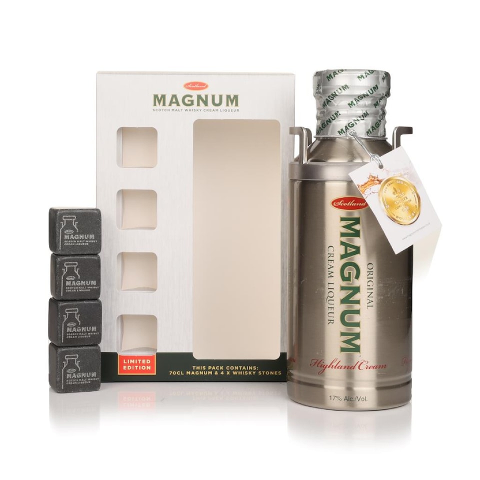 image 1 of Original Magnum Cream Liqueur Gift Set | Clear