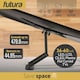 image 3 of Futura Heavy-Duty Universal TV Wall Mount Bracket for 26-60 Inch TVs, Tilt & Swivel Motion