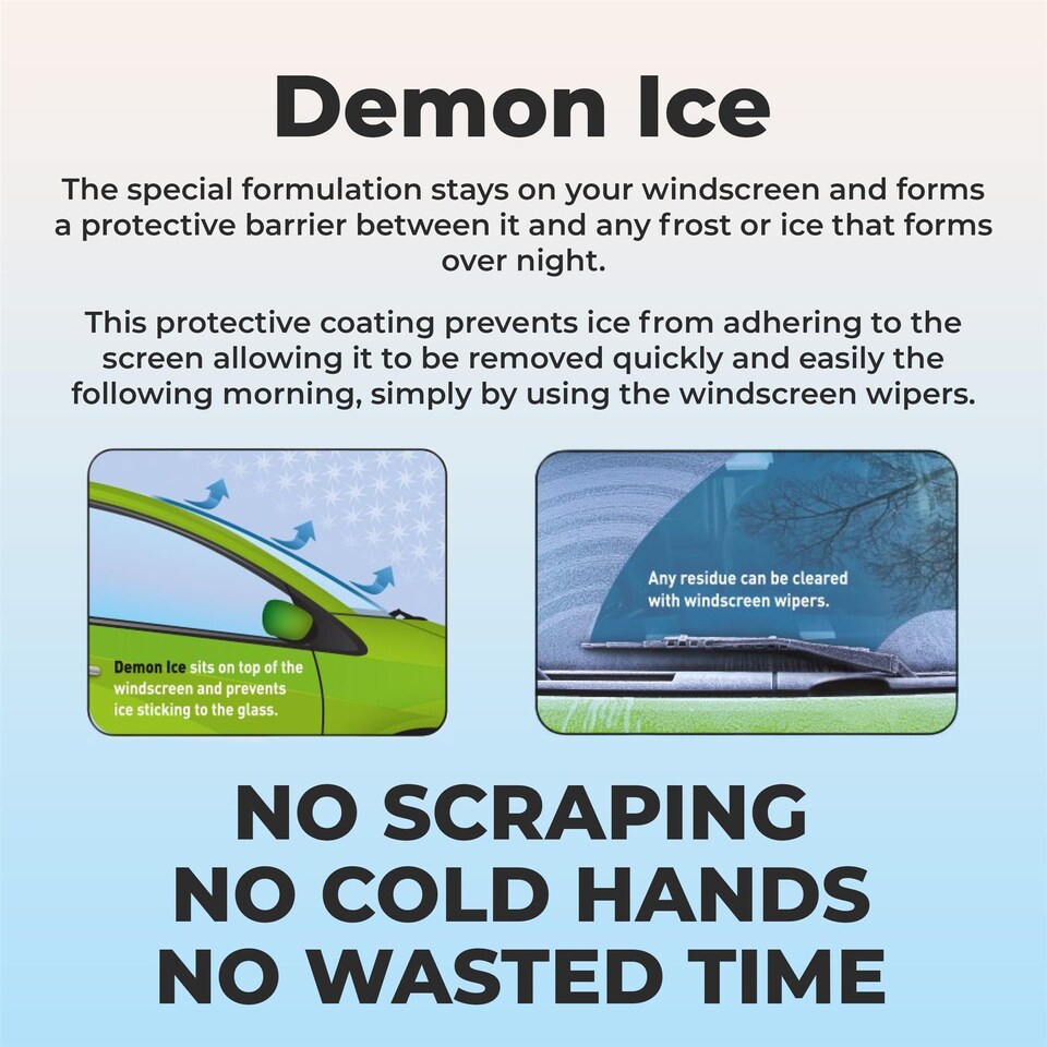 image 1 of Carplan Windscreen De Icer Pre Icer Prevents Freezing Trigger Spray 1L x3
