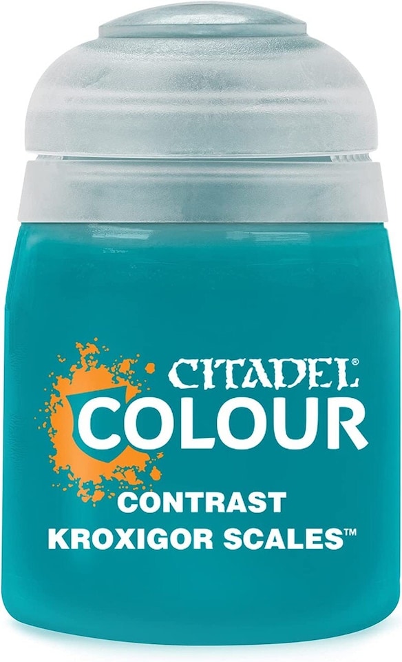image 1 of Games Workshop Citadel Colour Contrast: Kroxigor Scales (18ml) Paint