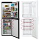 image 5 of Candy Freezer Drawer Top Upper Middle Container Basket 390mm x 380mm x 180mm Clear